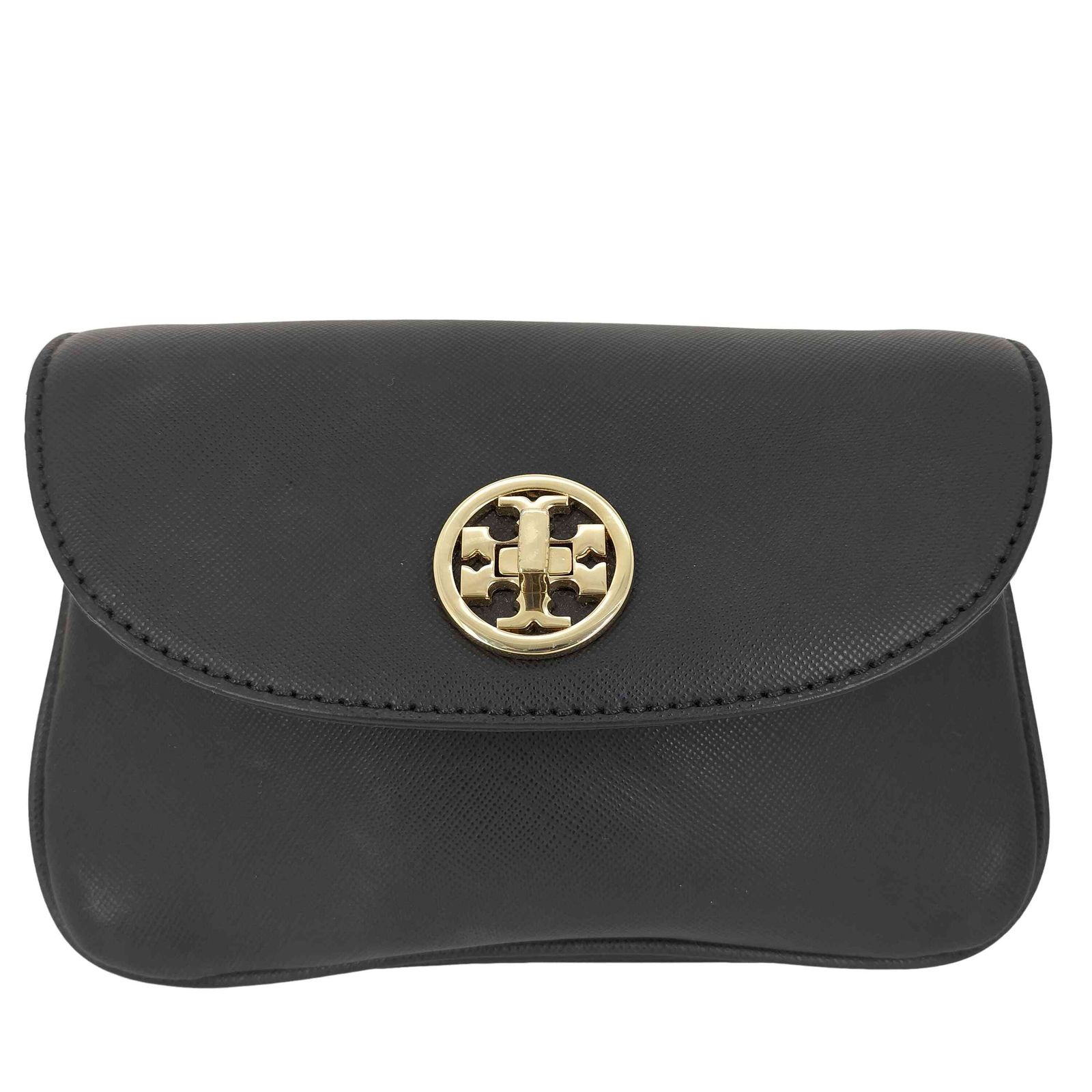 トリーバーチ TORY BURCH ロゴ 金具 裏地総柄 ミニ ショルダー バッグ 