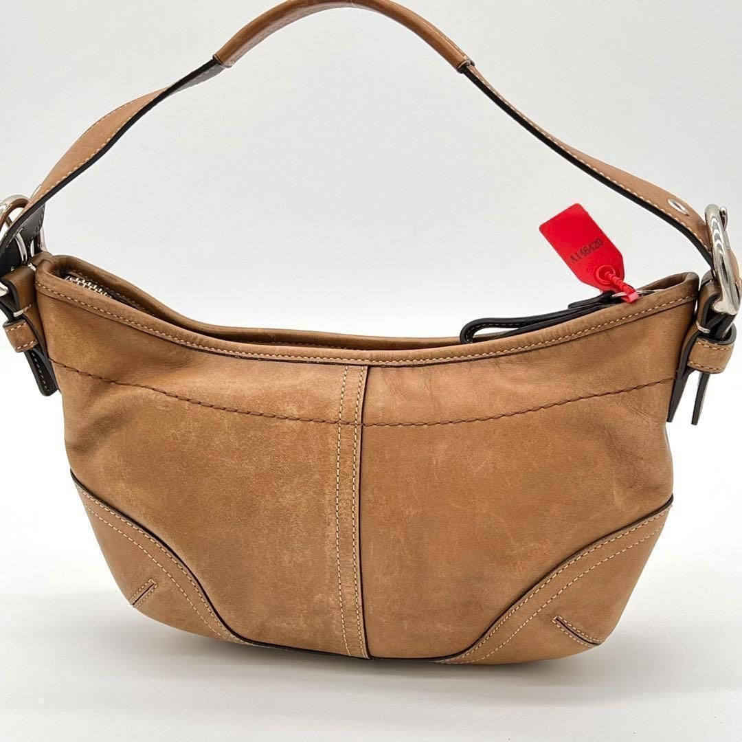 良品】COACH ハーフムーン ハンドバッグ ミニバッグ 良品】COACH ハーフムーン ハンドバッグ ミニバッグ