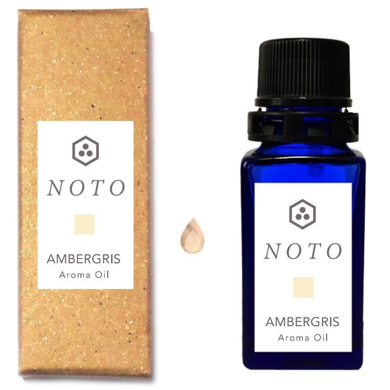 NOTO 龍涎香イミテーションフレグランス 10ml AMBERGRIS AROMA OIL アンバーグリス アロマオイル アロマギフト (龍涎香フレグランス 10ml)