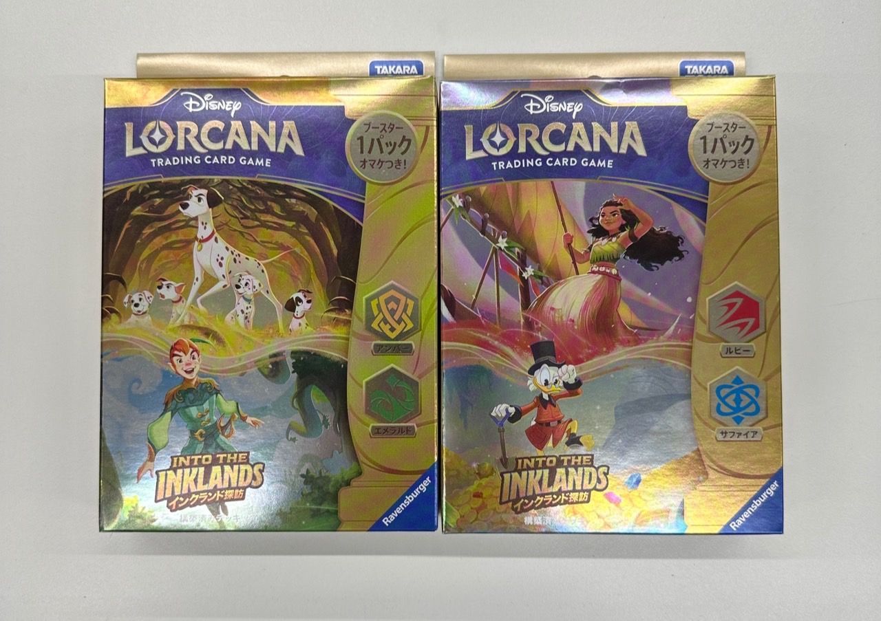 LO】 ロルカナ インクランド探訪 構築済みデッキ 新品未開封2種