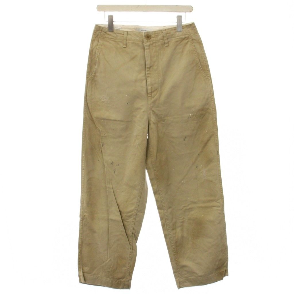 Johnbull　ペイント加工チノ ジョンブル JOHNBULL chino hard worker trousers チノパン パンツ