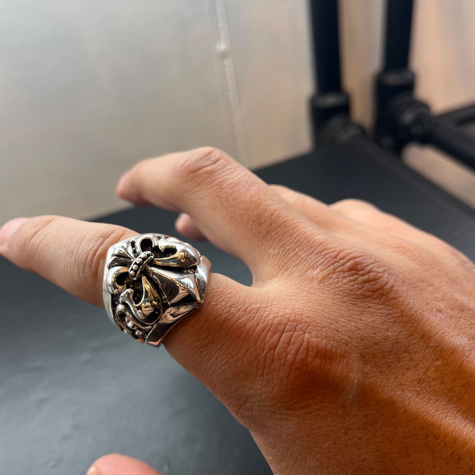 シルバー925 クロスリング 喜平チェーンリング アンティーク オープンリング シルバー925 クロスリング 喜平チェーンリング アンティーク シルバー