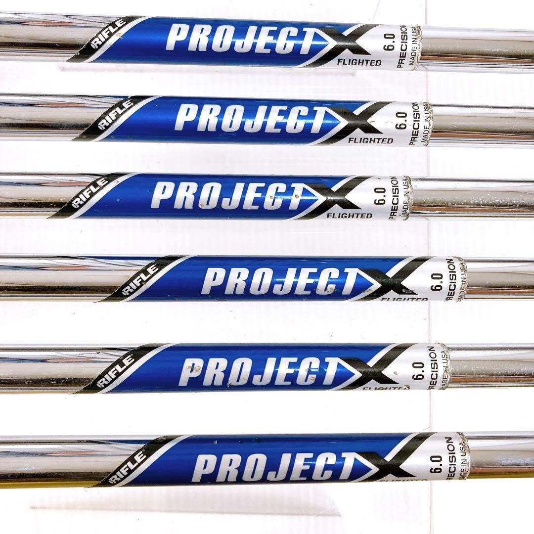 キャロウェイ X FORGED】左利き アイアン6本 プロジェクトX 6.0