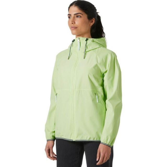 【送料無料】 ヘリーハンセン レディース ジャケット・ブルゾン アウター Koster Rain Jacket - Women's Washed Lime