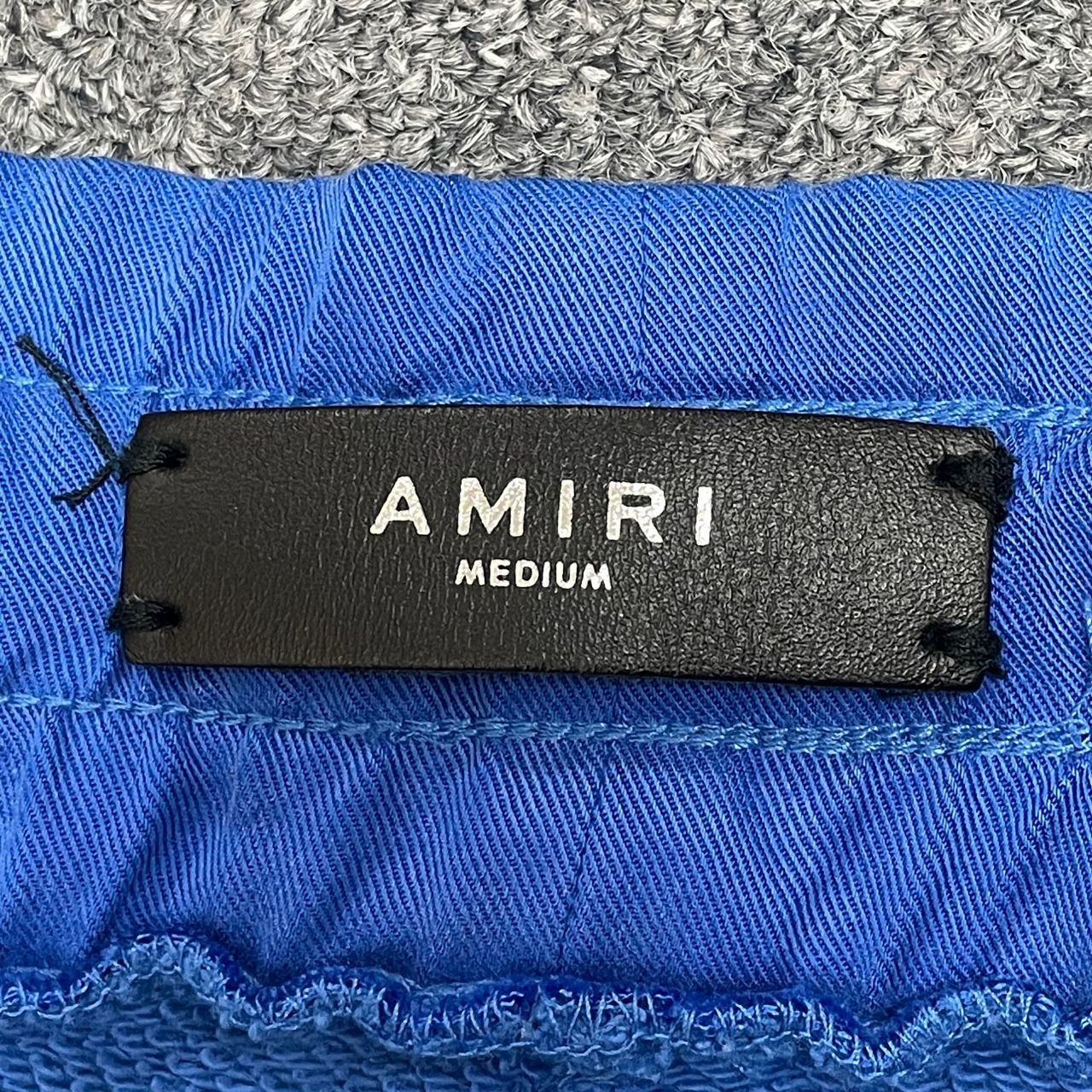 AMIRI バイカー クラッシュ 加工 スウェット イージーパンツ アミリ M