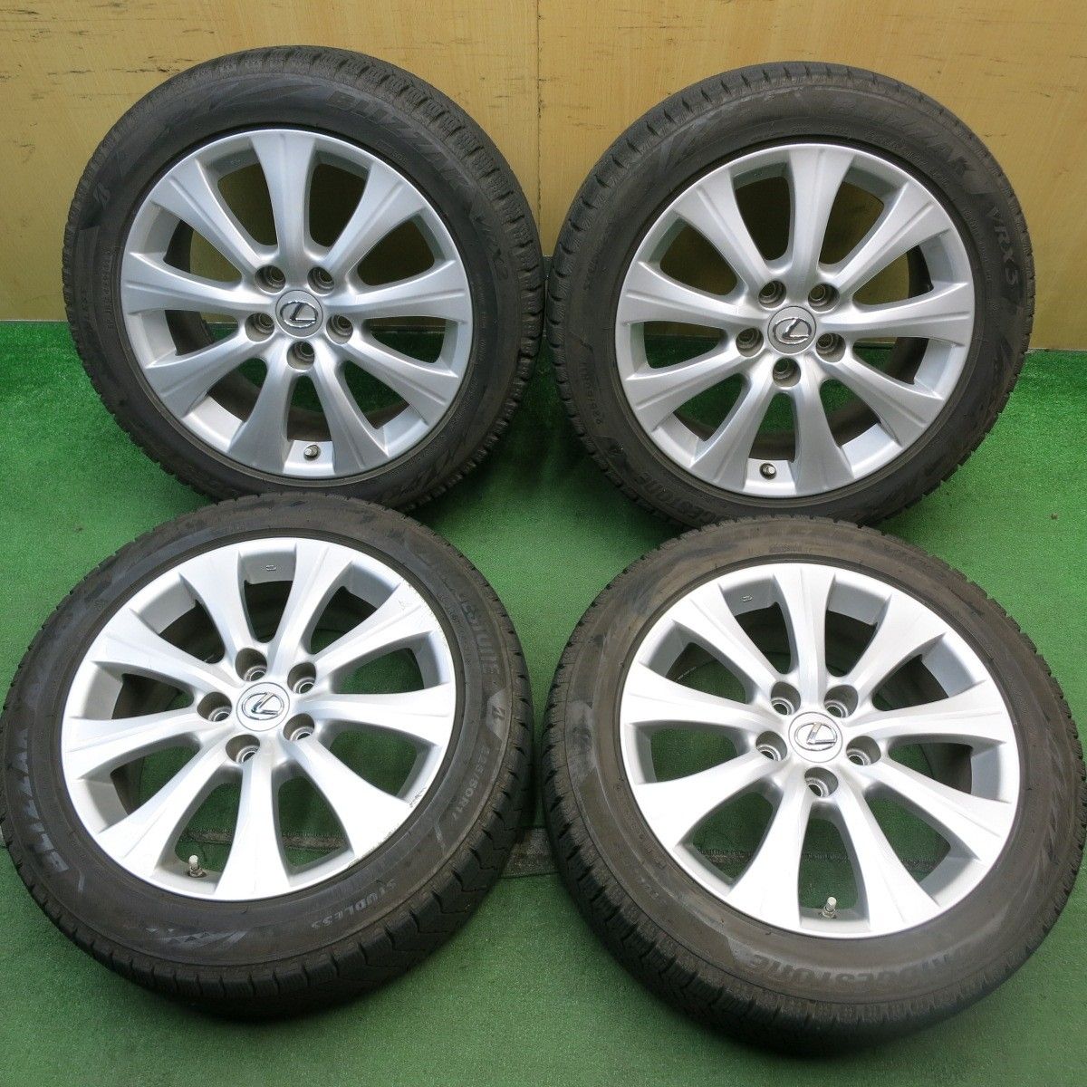 バリ溝！22年！キレイ！8.5分☆スタッドレス 225/55R18