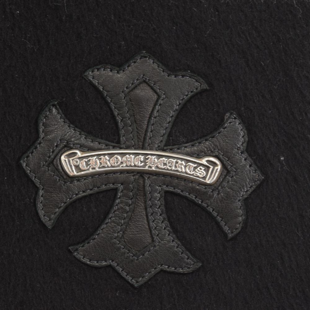 CHROME HEARTS チェッカードカシミヤブランケット　ブラック CHROME HEARTS (クロムハーツ) Checkered Cashmere Blanket チェッ