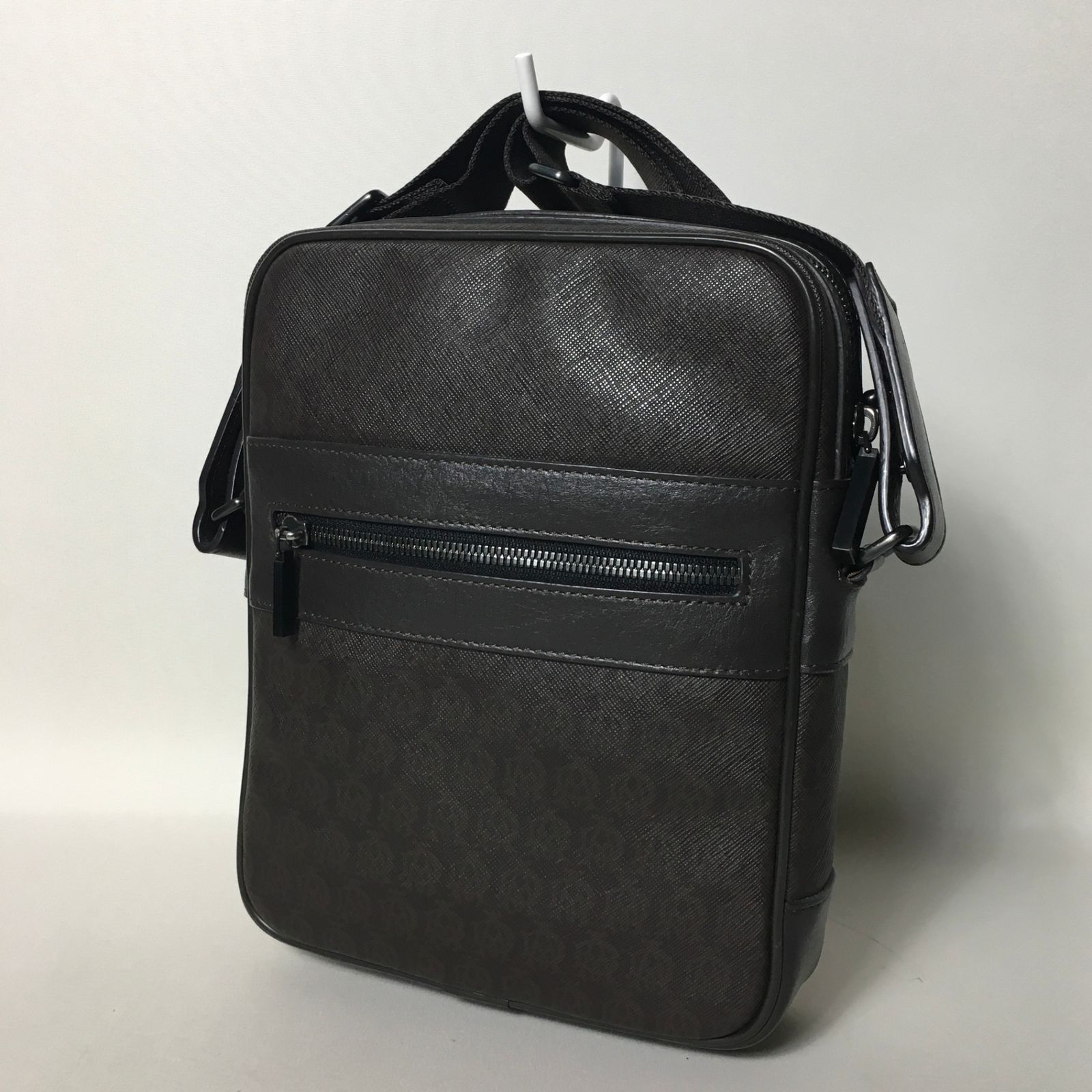2503-176｜美品｜ダンヒル ショルダーバッグ ブラック 総柄