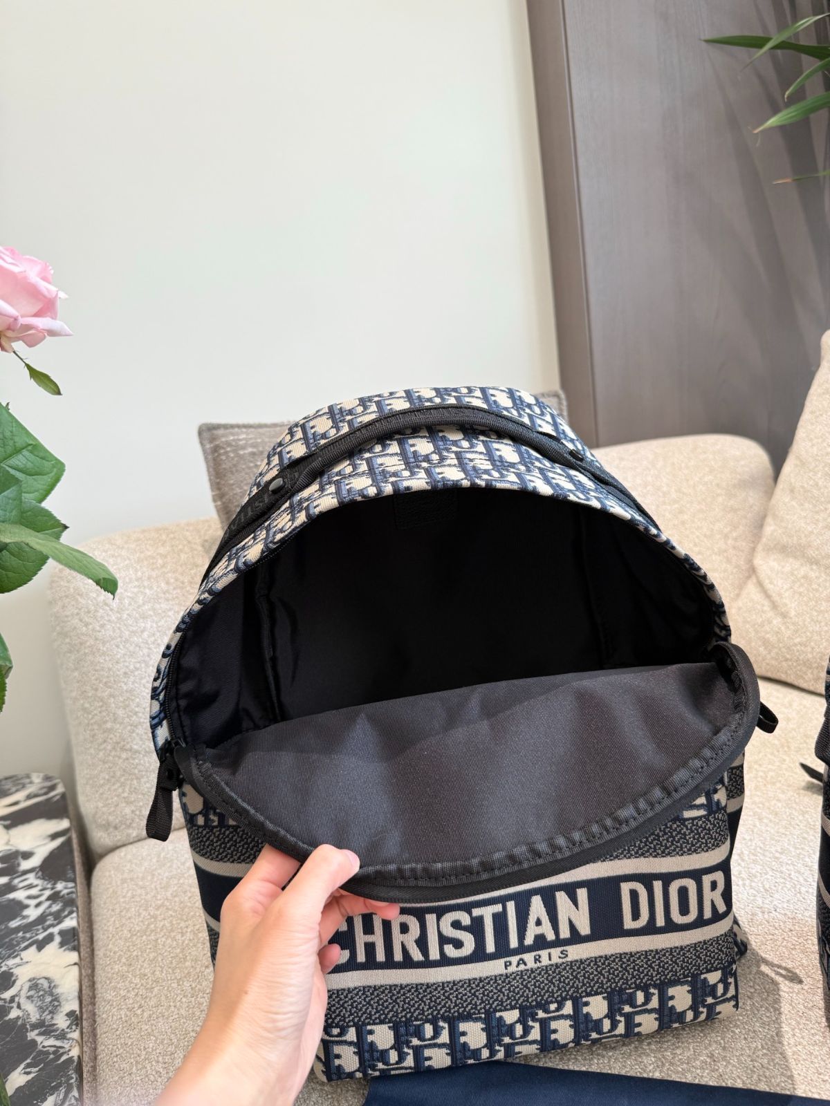 送料関税込★DIOR★ DIORTRAVEL バックパック DIOR | Diortravel バックパック ディオール オブリーク ジャカード