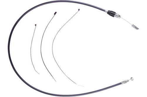 QUICK CONNECT アッパークラッチケーブル 以降FLHXSE 以降FLHX U ブラック クローム 121cm