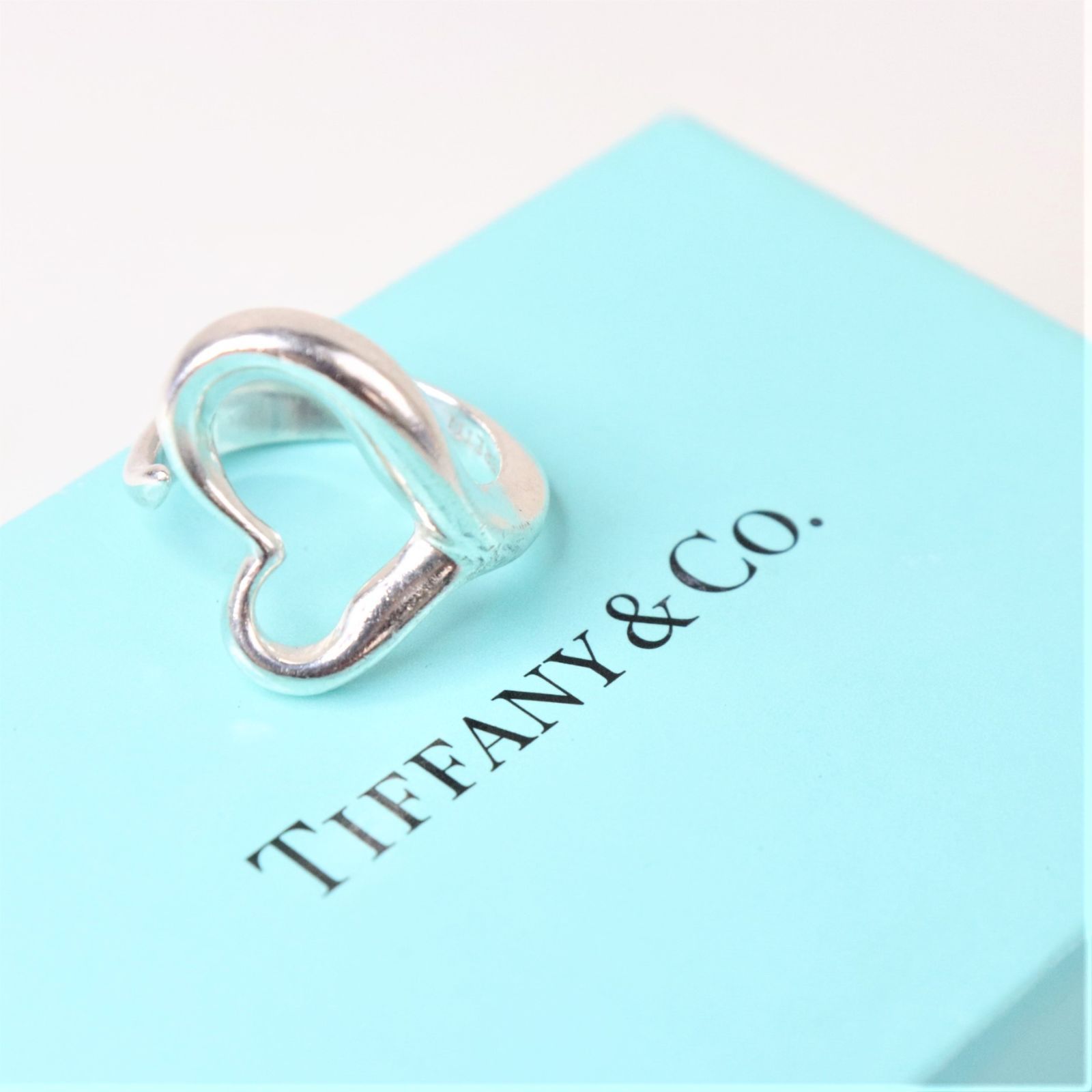 TIFFANY&Co. エルサペレッティ ラージ オープンハート リング 指輪