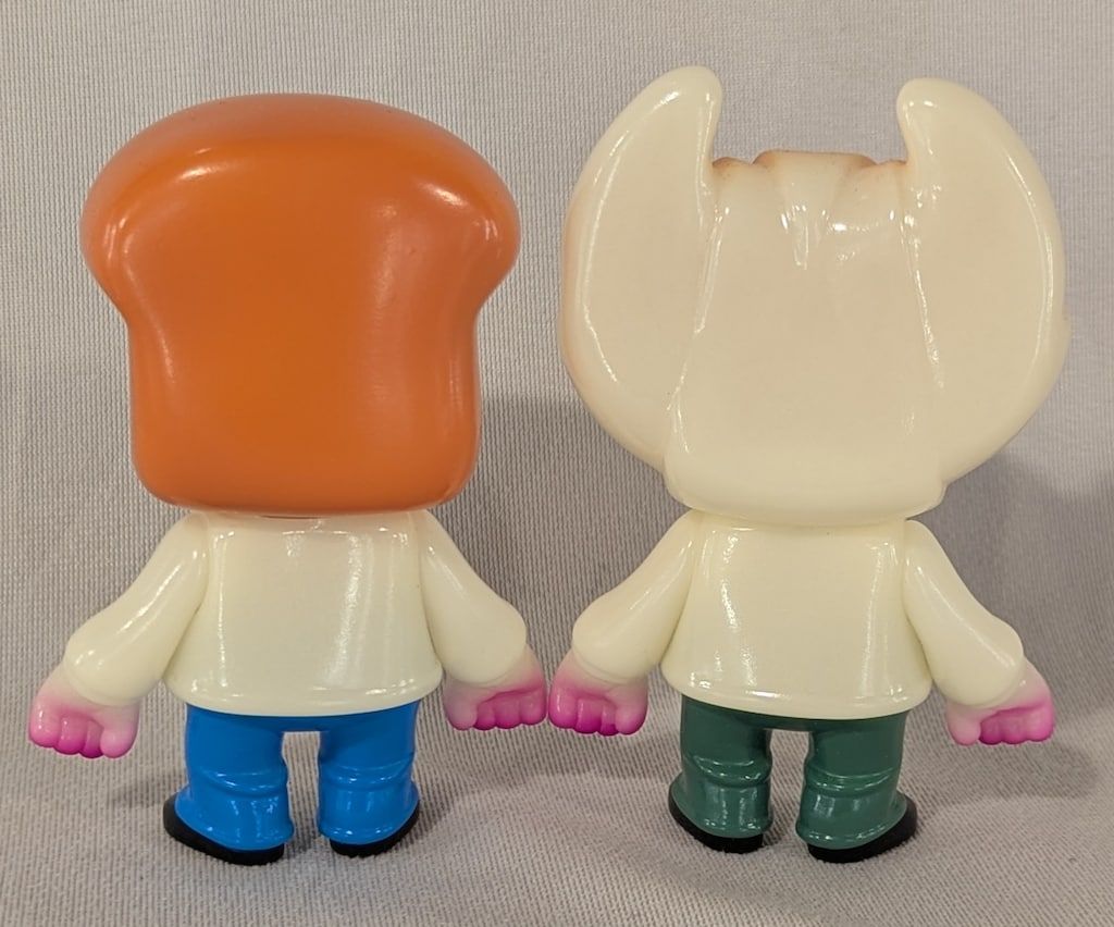 HUMANROBOT TOYS PANDEAD ショックン&ワッサン セット GID