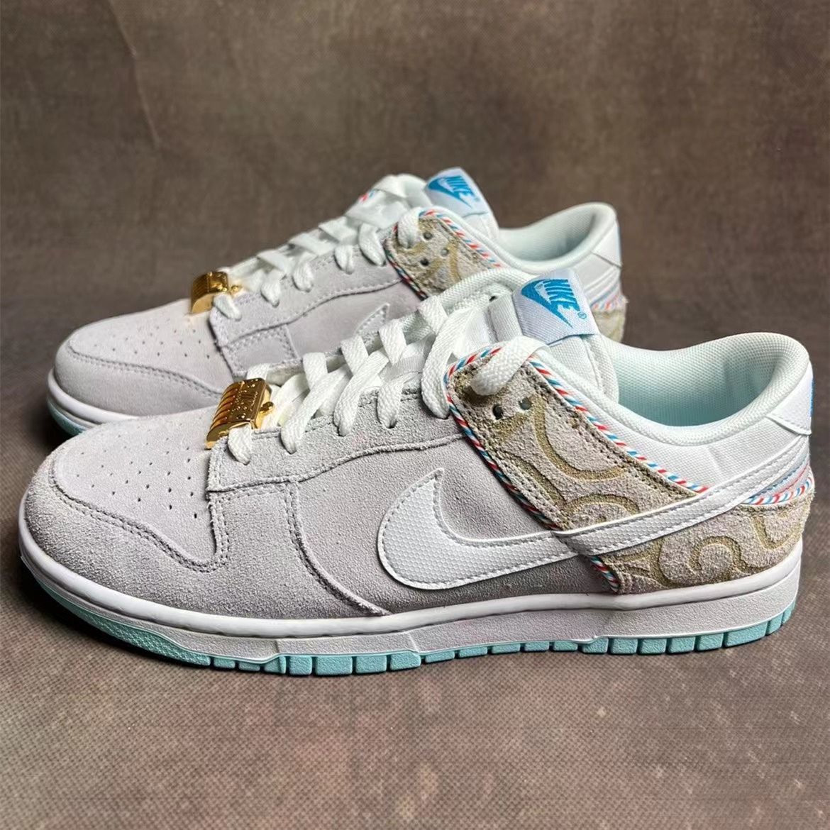 NIKE DUNK LOW BARBER SHOP GREY ナイキ ダンク ロー バーバーショップ 
