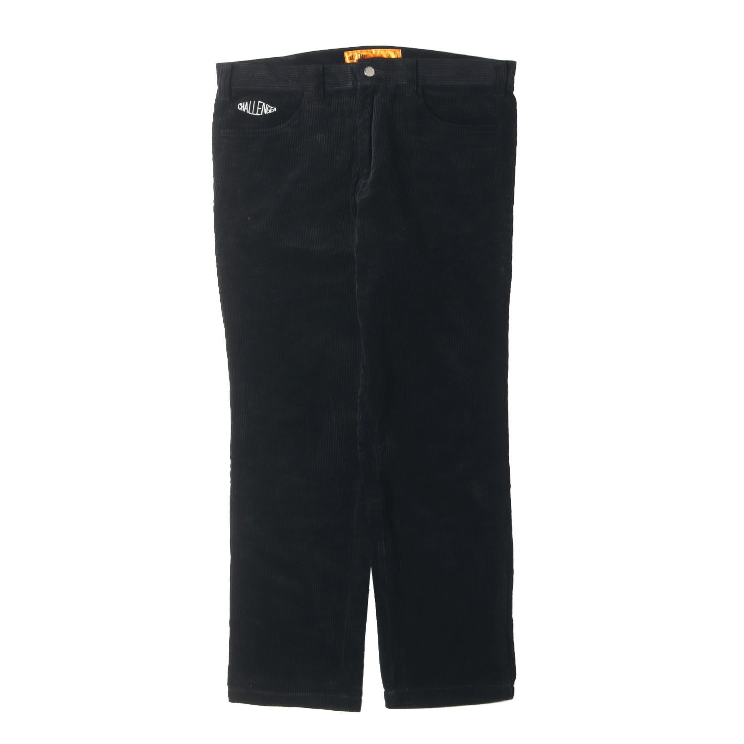 CHALLENGER チャレンジャー パンツ サイズ:L / 太畝コーデュロイ ワークパンツ (CORDUROY WORK PANTS) / ブラック 黒 / ボトムス ズボン【メンズ】