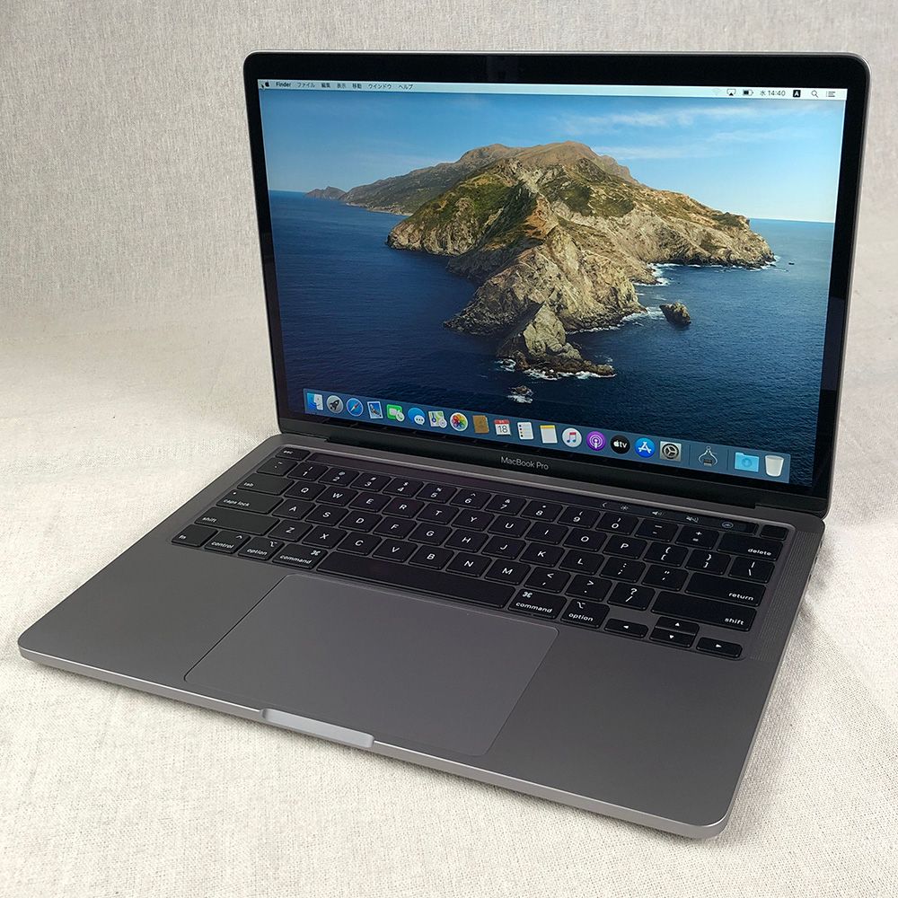 【本体のみ】Apple MacBook Pro (13インチ， 2020， Thunderbolt 3ポート x 4)【i5・16GB・512GB】A2251 EMC3348/LT-241379（244698）