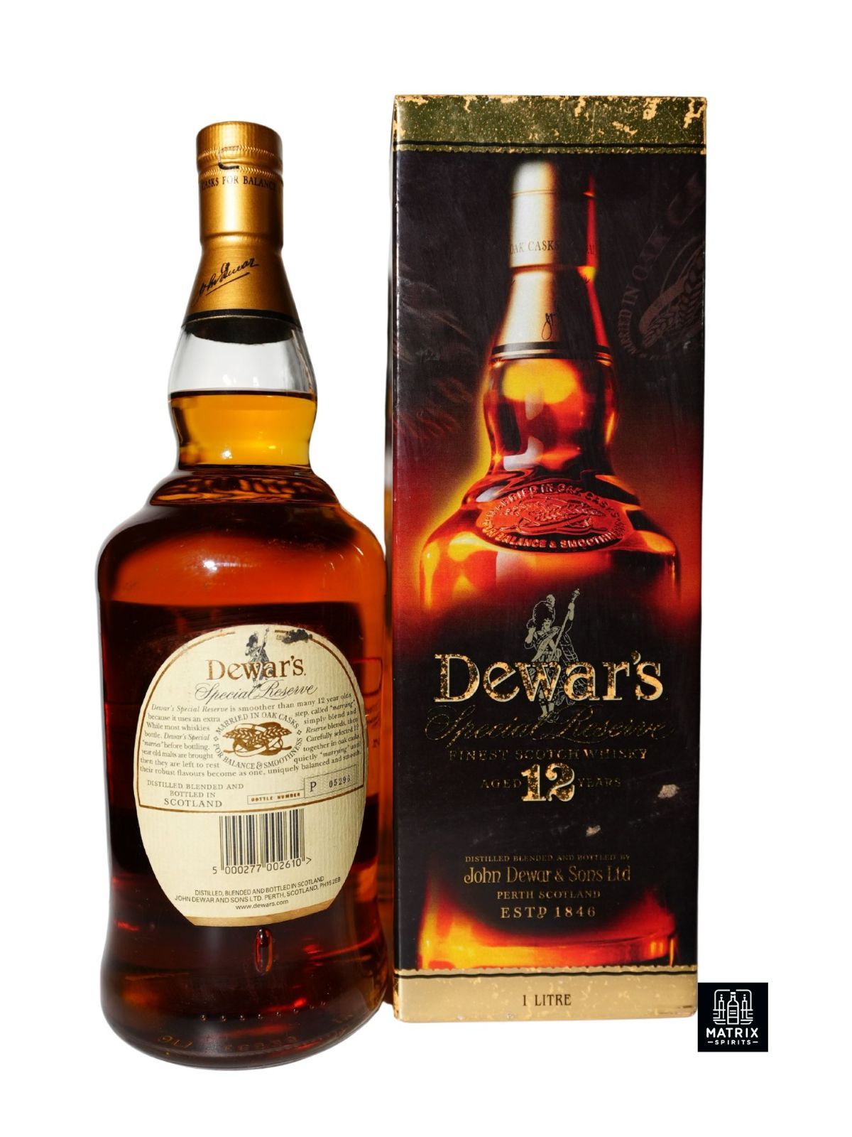 デュワーズ12年 スペシャルリザーブ 1L デュワーズ 12年 スペシャルリザーブ 免税店向け 1990年代流通品
