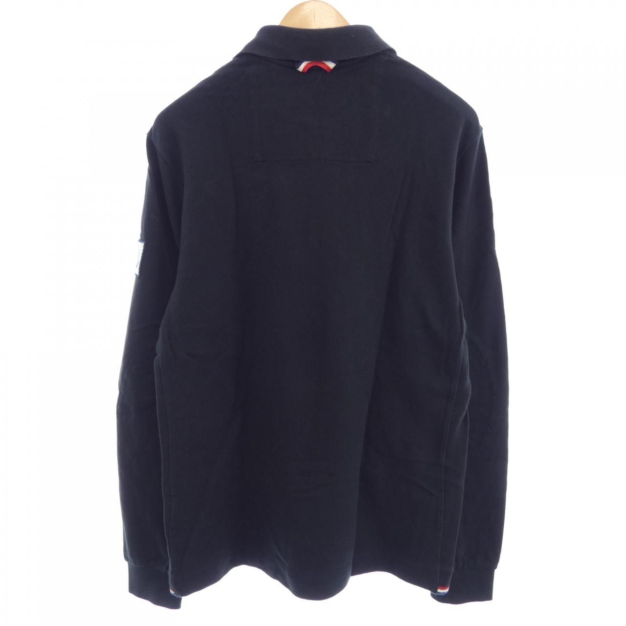 ［極美品］モンクレール　ポロシャツ　ダークネイビー 中古・古着通販】MONCLER (モンクレール) ロゴワッペン