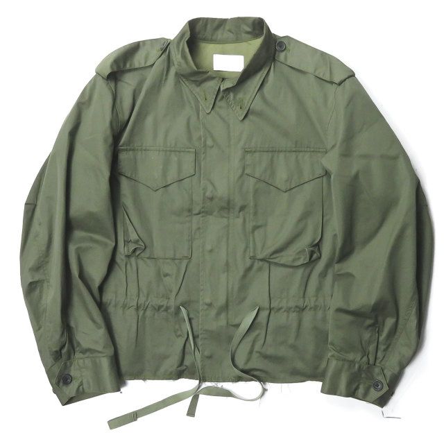 URU ウル 16SS 日本製 M-65 Military Jacket カットオフショート
