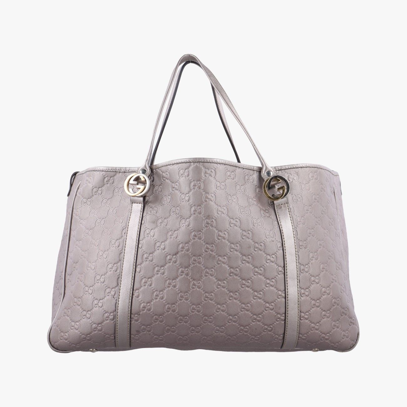 グッチGucciグッチシマ GGツインズ パープル レザー 232956 E8003869