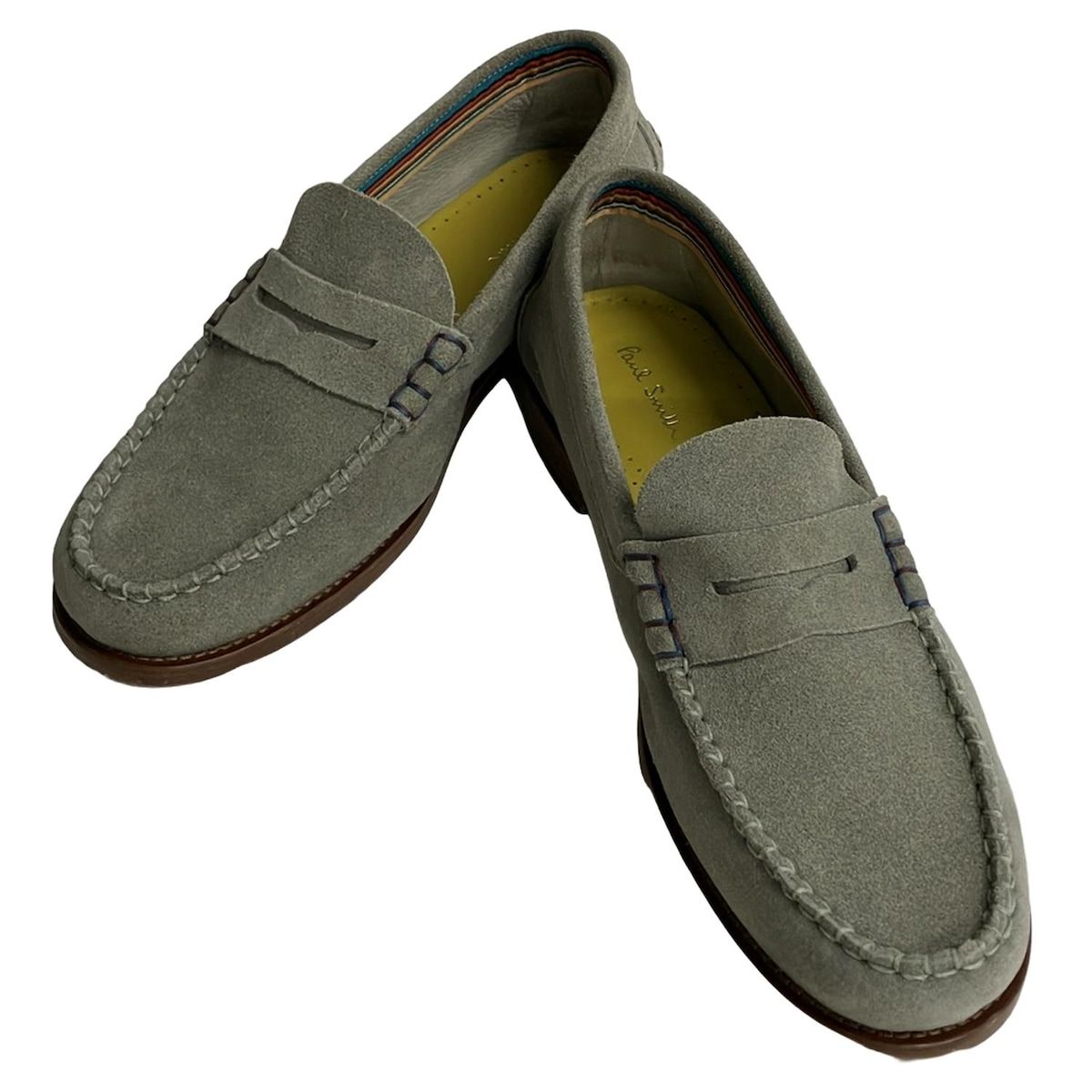 PaulSmith ポールスミス ローファー 7 - カーキ