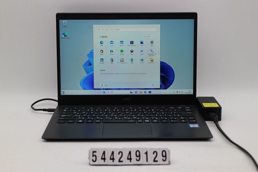 NEC PC-VKT16GZG5 Core i5 8265U 1.6GHz/8GB/256GB(SSD)/13.3W/FHD(1920x1080)/Win11 【544249129】