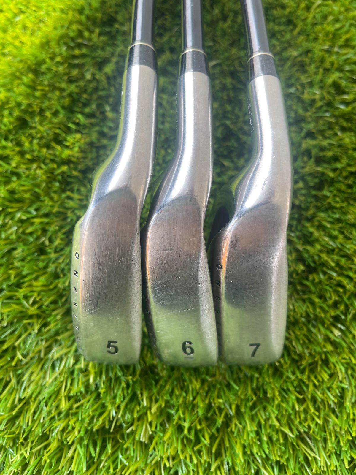 ツルヤ レフティ アイアン 3本 TSURUYA ONESIDER NS2 - メルカリ