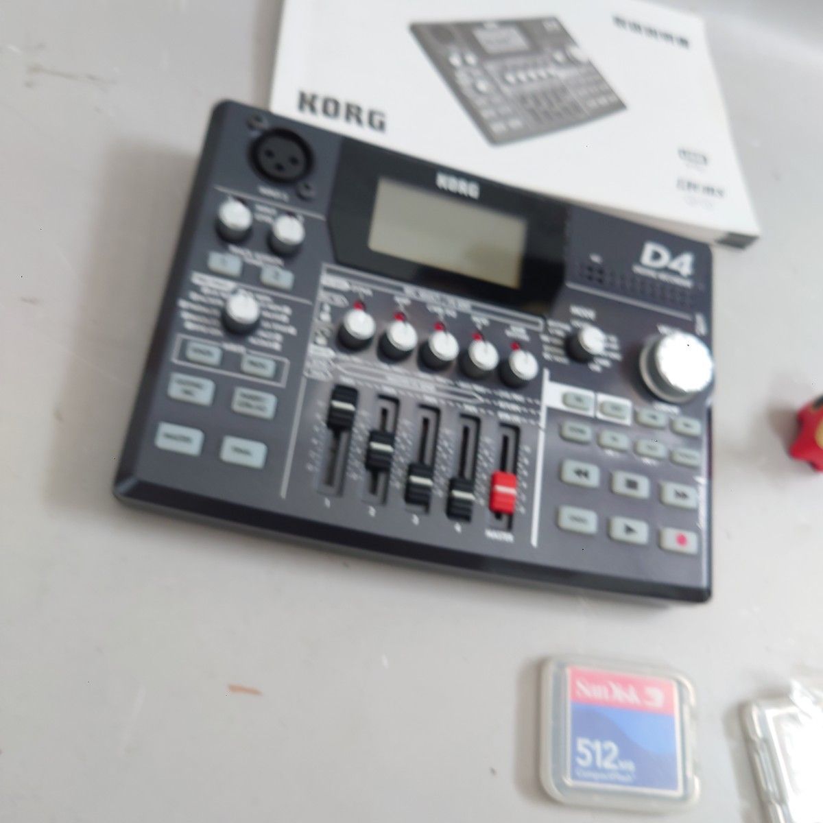 KORG D4(MTR)マルチトラックデジタルレコーダー 美品】KORG D4 MTR 宅