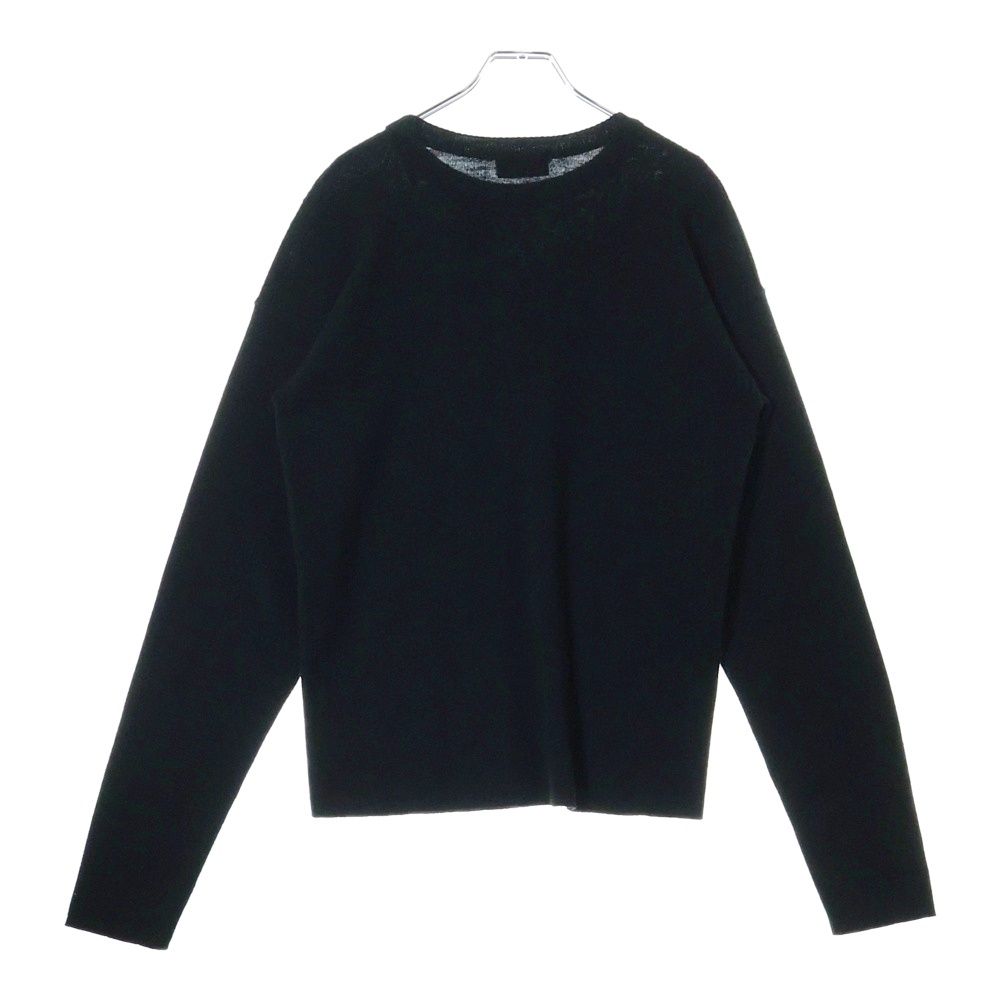 LEMAIRE ルメール CREWNECK KNIT クルーネック ニットセーター ブラック M213 KN320 LK087 LEMAIRE (ルメール) CREWNECK KNIT クルーネック ニットセーター