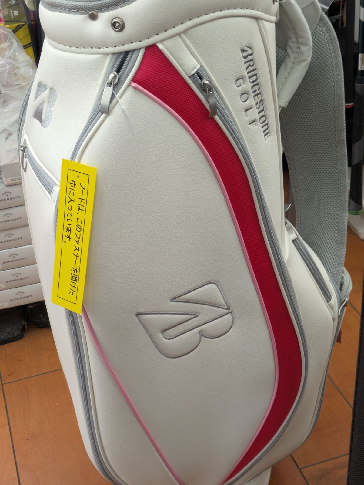 Ld【新品未使用品】ブリヂストンゴルフ BG-100L キャディバッグ