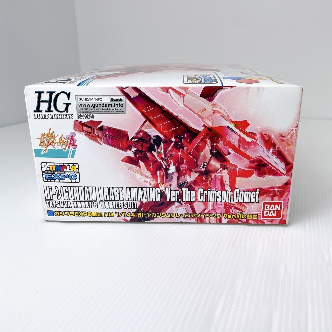新品未組立】ガンダムEXPO限定 HGBF 1/144 Hi-ν ガンダムヴレイブ 