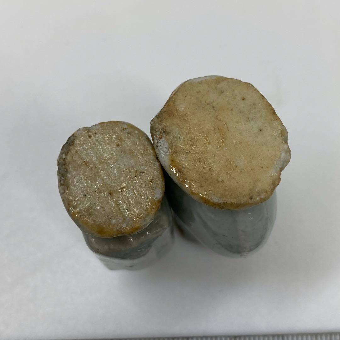 中国清時代　青白磁　鼻煙香2点　タニサ　東さ6-1102① 中国清時代 青白磁 鼻煙香2点 タニサ 東さ6-1102① - メルカリ