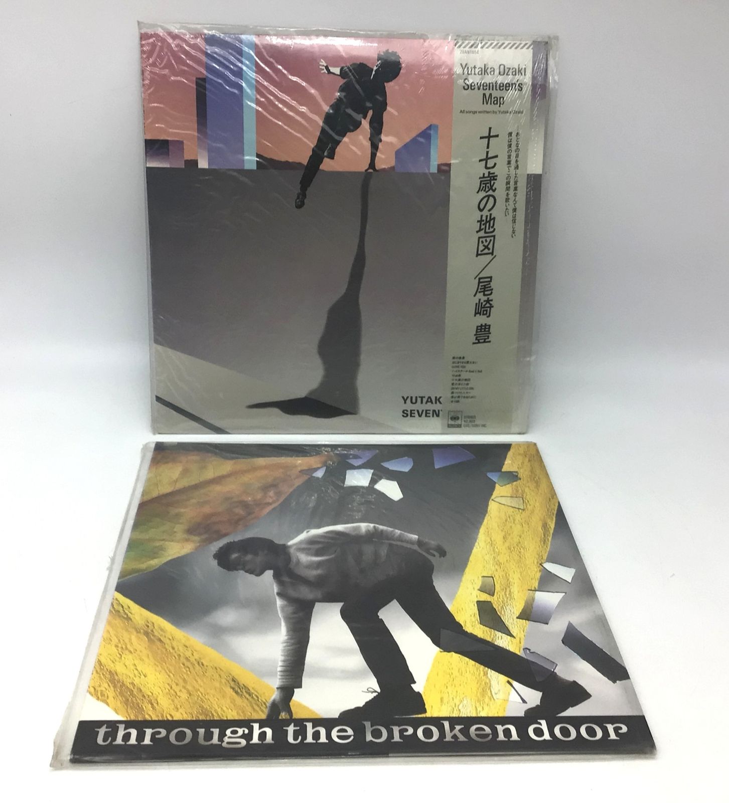 LP：尾崎豊 十七歳の地図 SEVENTEEN'S MAP：帯付