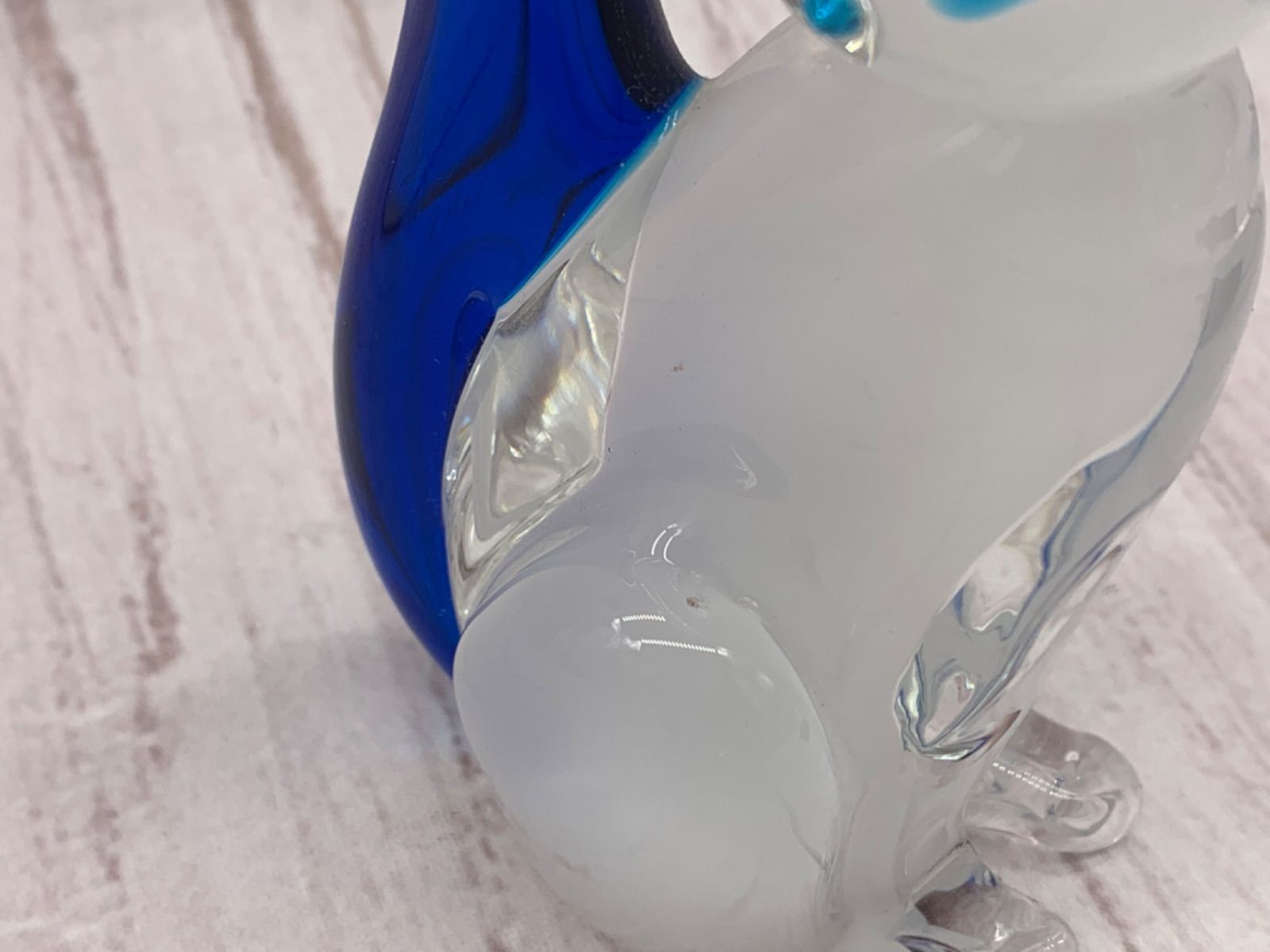 ベネチアンガラス Murano ムラノ　ムラーノ　猫　キャット　2点セット ヴェネチアングラス ベネチアンガラス ムラーノmurano 猫 ネコ