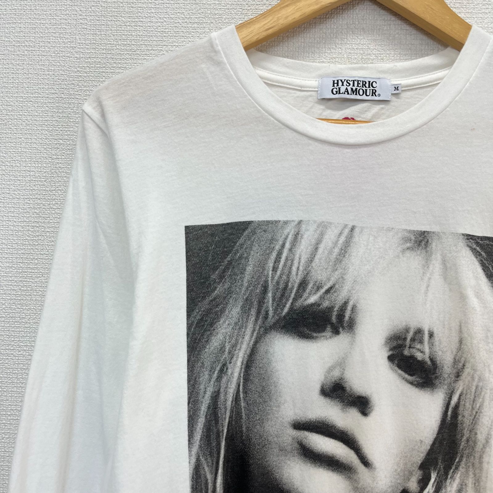 ヒステリックグラマー × コートニーラヴ 総柄 長袖シャツ　レディース　フリー HYSTERIC GLAMOUR（ヒステリックグラマー）の「Courtney Love