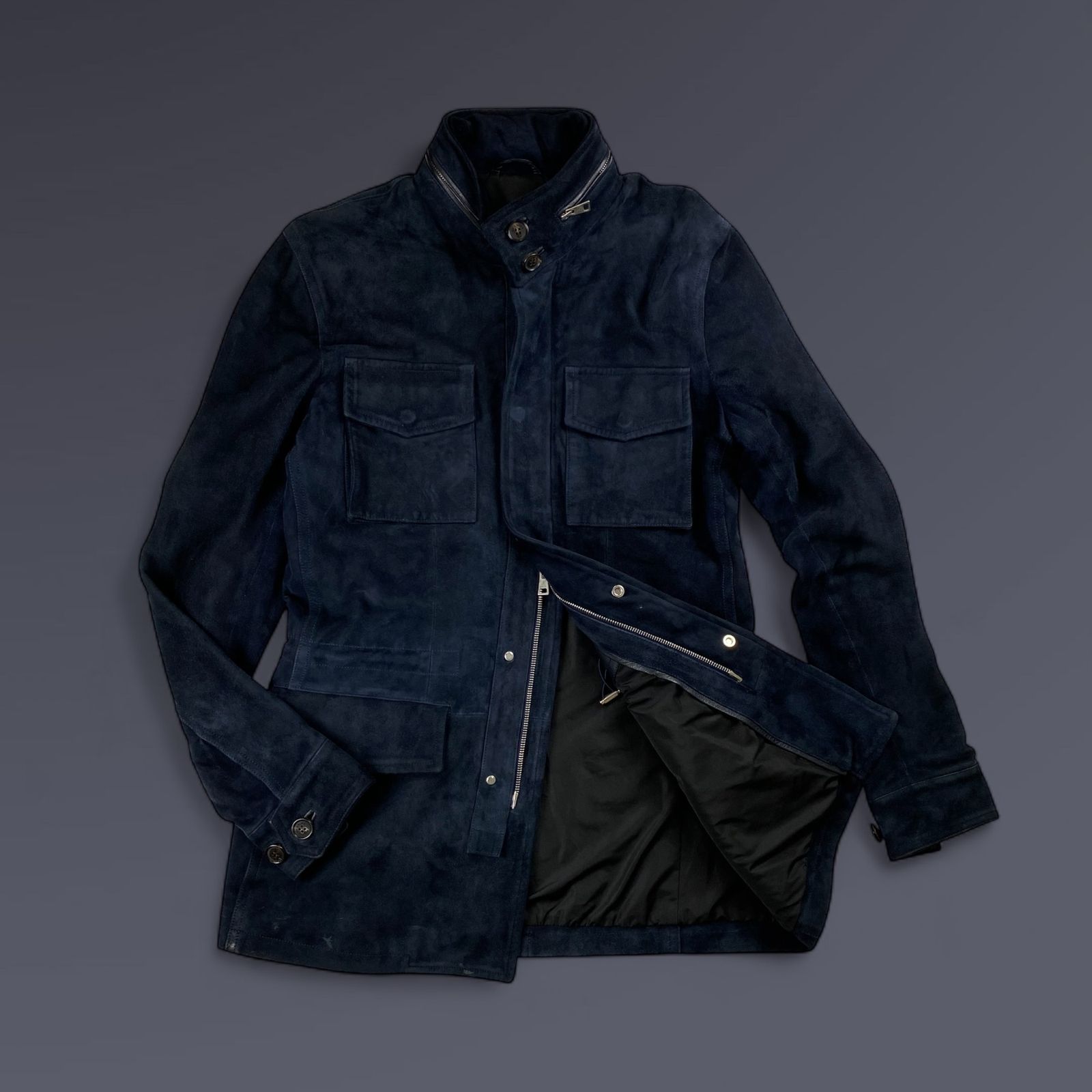 干場 義雅さん別注】 SANNINO サンニーノ / M-65タイプ ラムレザー