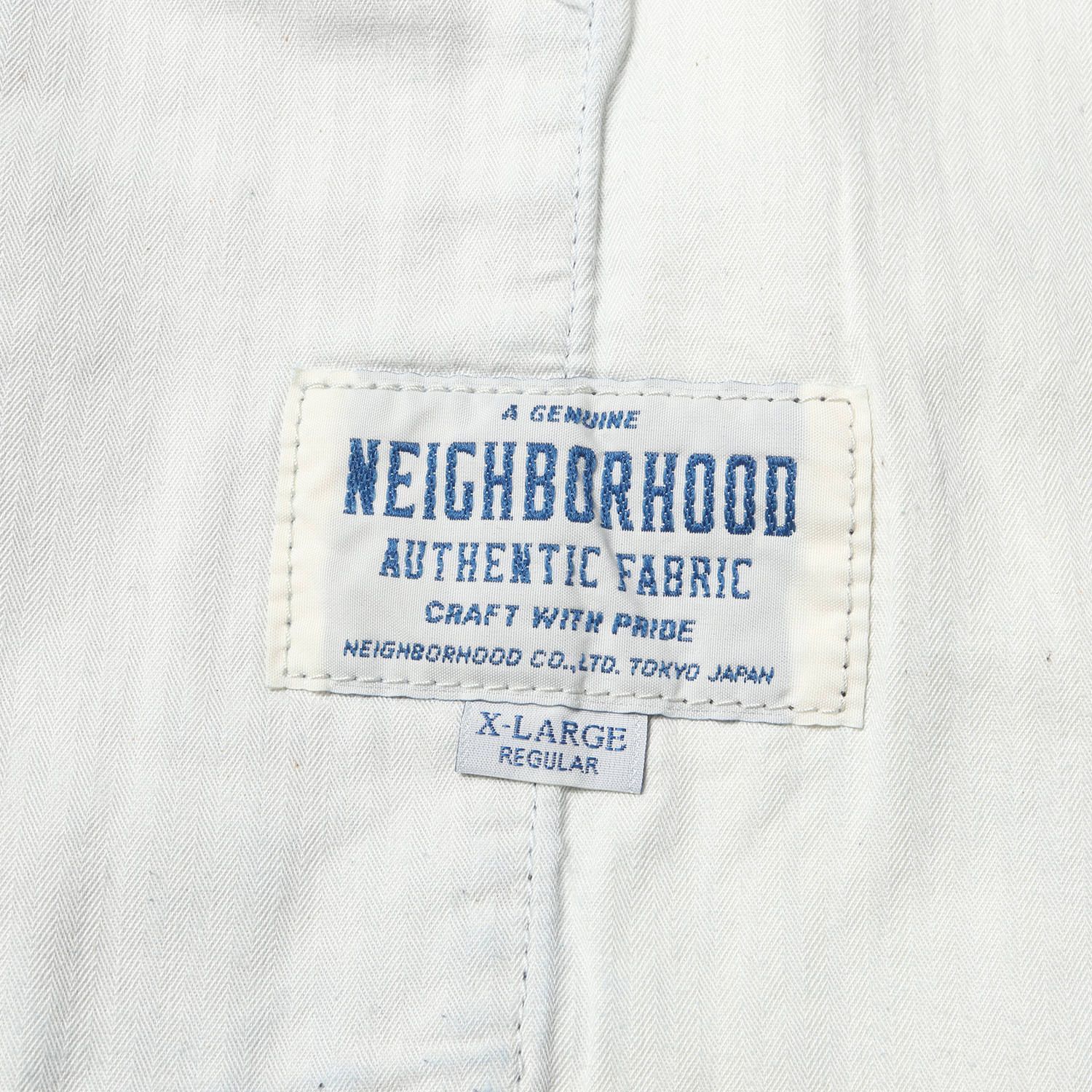 NEIGHBORHOOD XL インディゴ染め ヘリンボーン HERRING NEIGHBORHOOD XL インディゴ染め ヘリンボーン HERRING