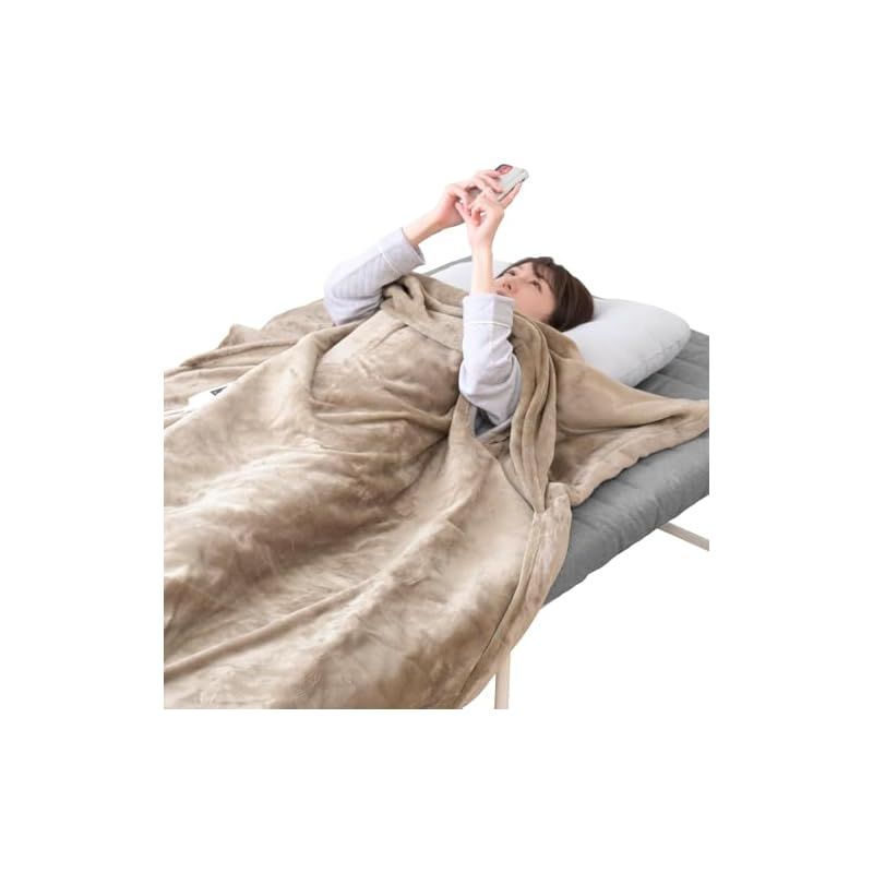 電気毛布】ハンズフリー電気毛布 山善YAMAZEN 両手が自由な ハンズ