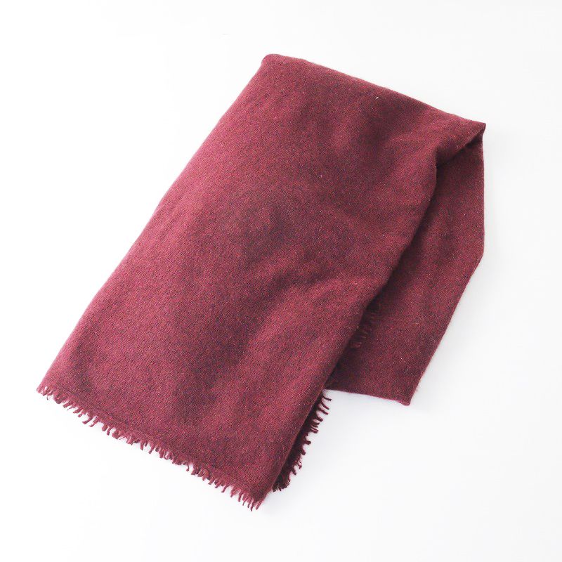 美品 近年 ジェーンカー JANE CARR カシミヤ100% 大判ストール