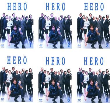 HERO 2014年版 6枚セット 第1話～ 話 全巻セット 邦画 DVD レンタル落ち