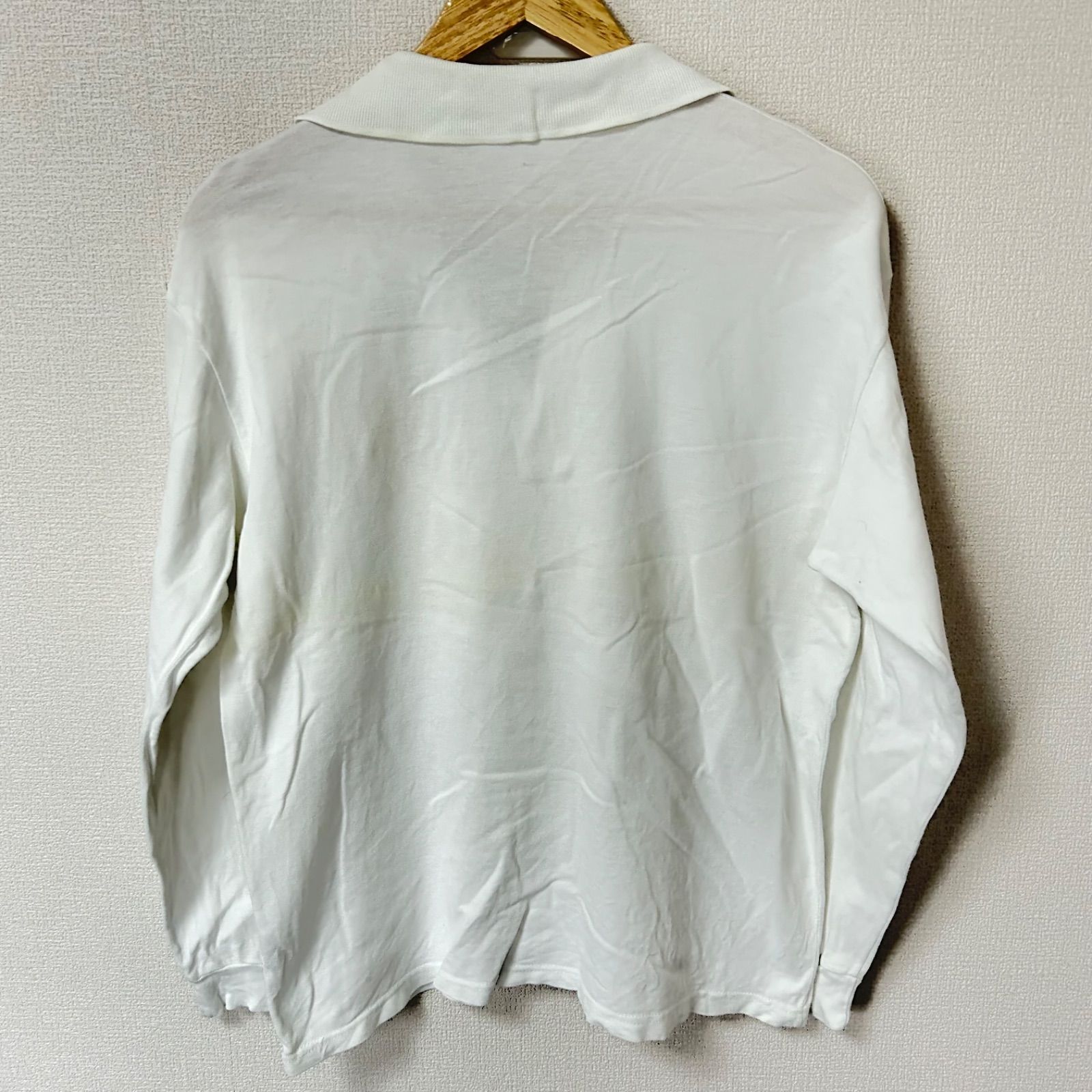 イタリア製◎(^w^)b TRUSSARDI トラサルディ 長袖ポロシャツ