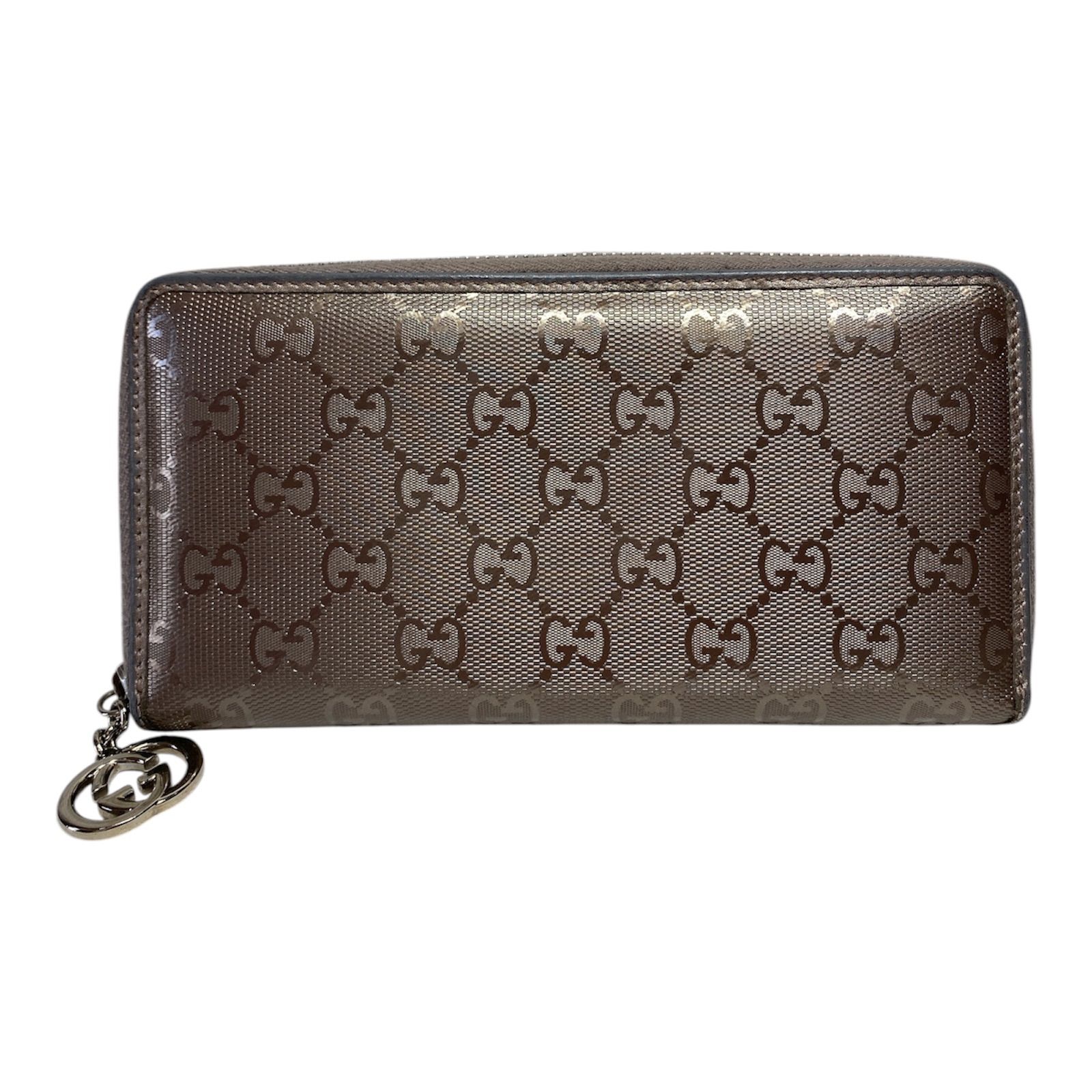 極美品】GUCCI グッチ 長財布 GGインプリメ ラウンドファスナー