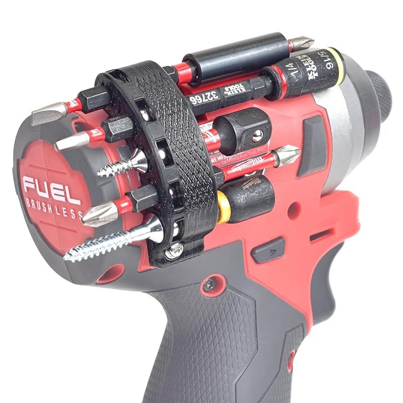 DIY ラビット マグネット ビット ホルダー ミルウォーキー M12 フューエル インパクト ドライバー 2553-20 M12 右側