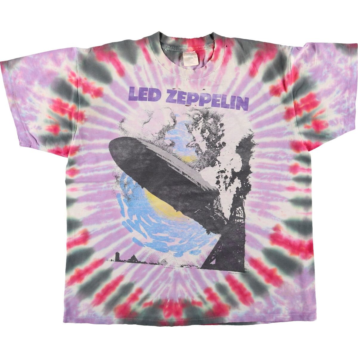 古着 90年代 LED ZEPPELIN レッドツェッペリン タイダイ柄 バンドT 