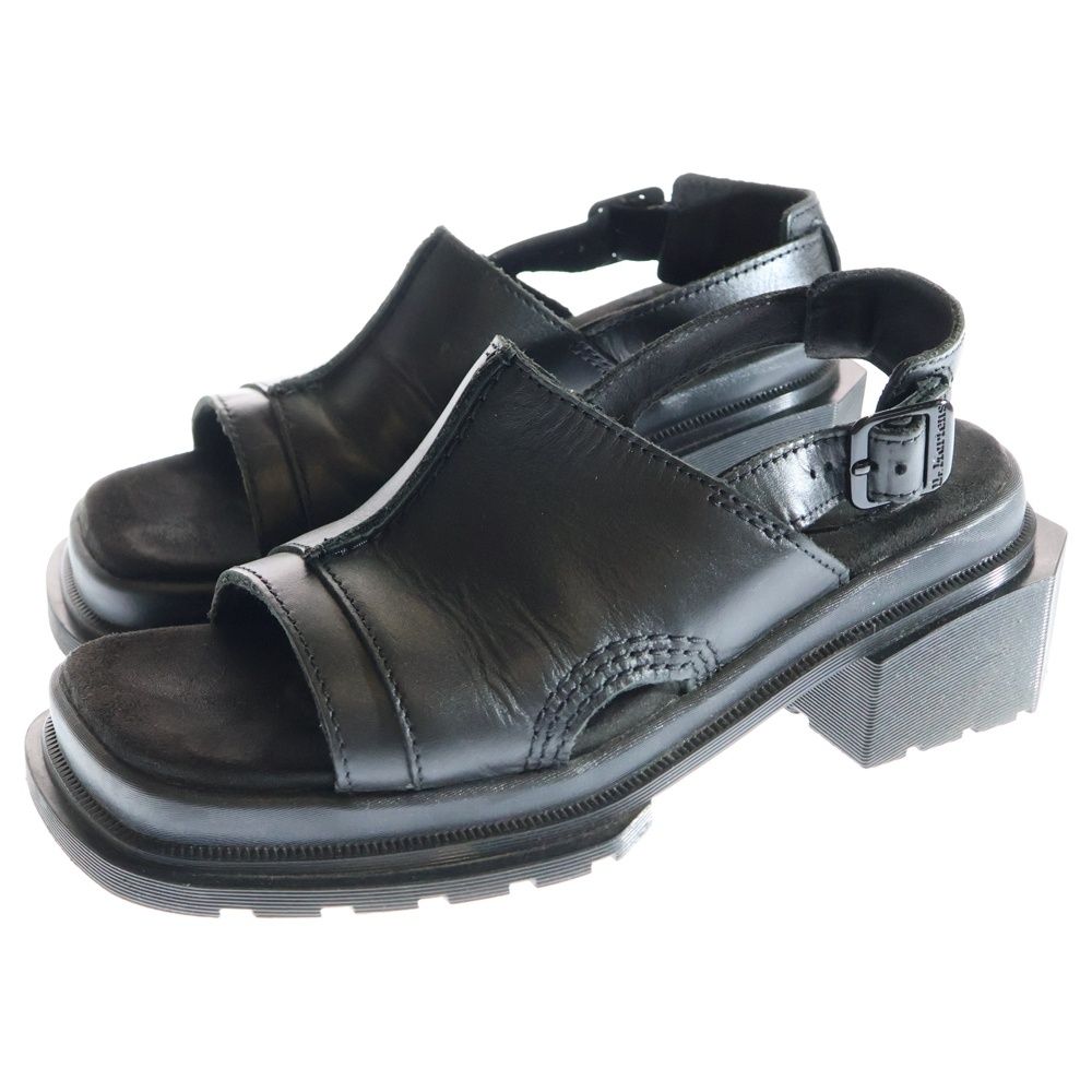Dr.Martens ドクターマーチン MAYBOLE メリージェーン オープン トゥ レザーサンダル ブラック 40916001