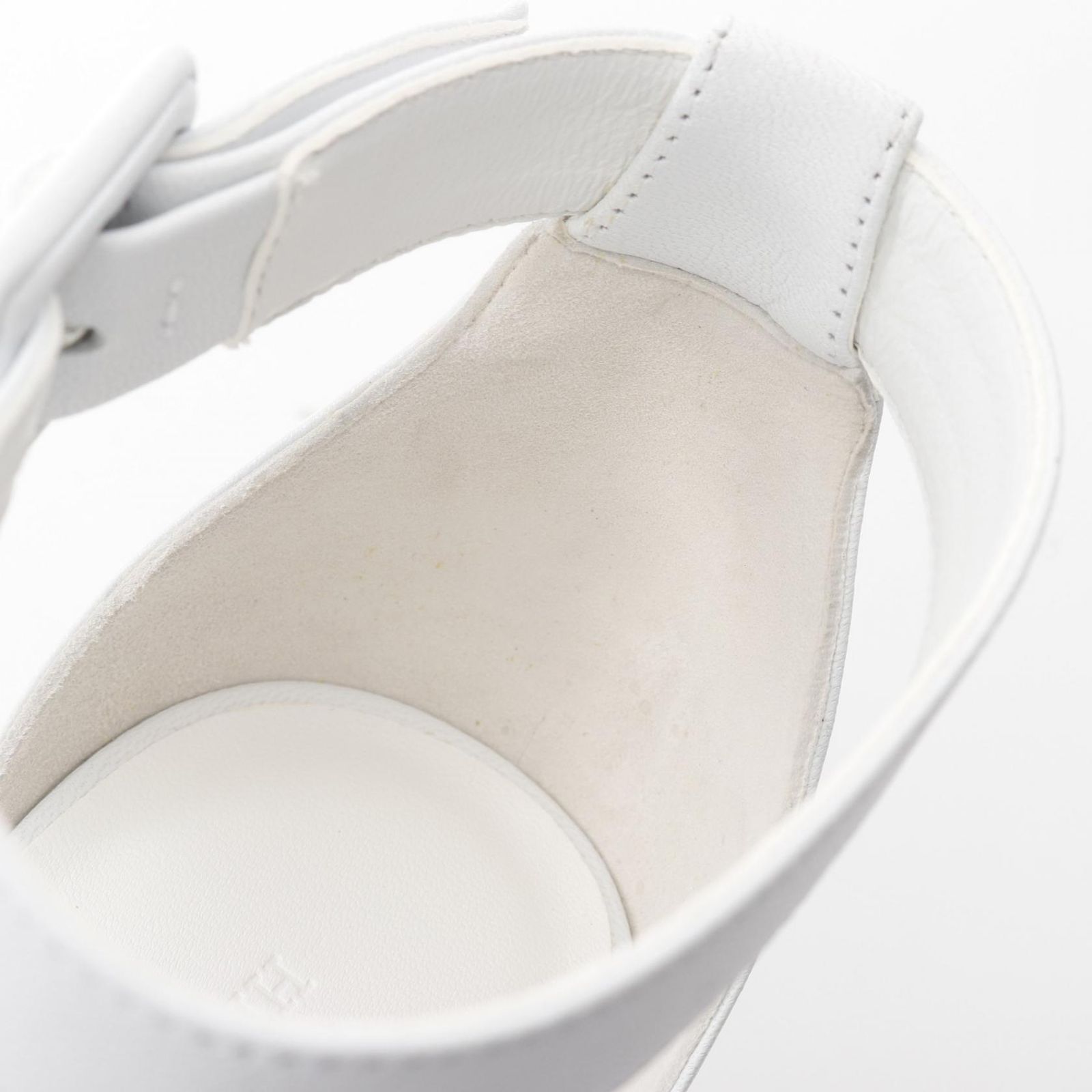 エルメス HERMES サンダル ELDA エルダ ホワイト レザー