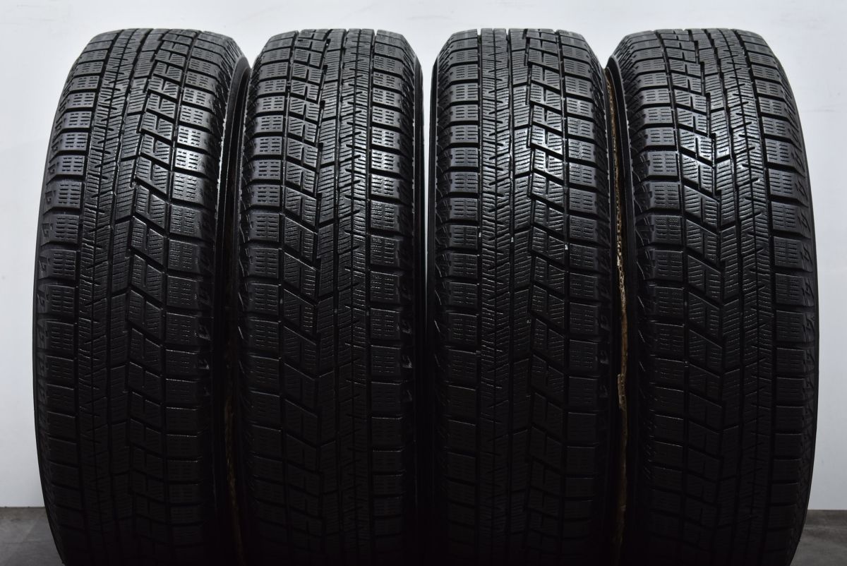美品】ABATIS 14in 5J +39 PCD100 ヨコハマ アイスガード6 iG60 165