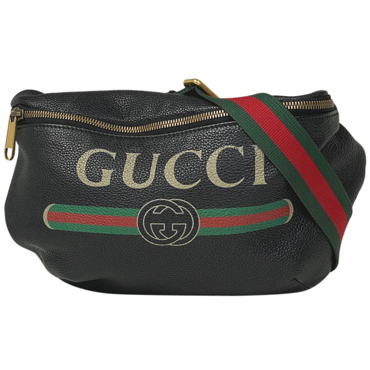 グッチ GUCCI ロゴ ウエストバッグ シェリーライン ボディバッグ