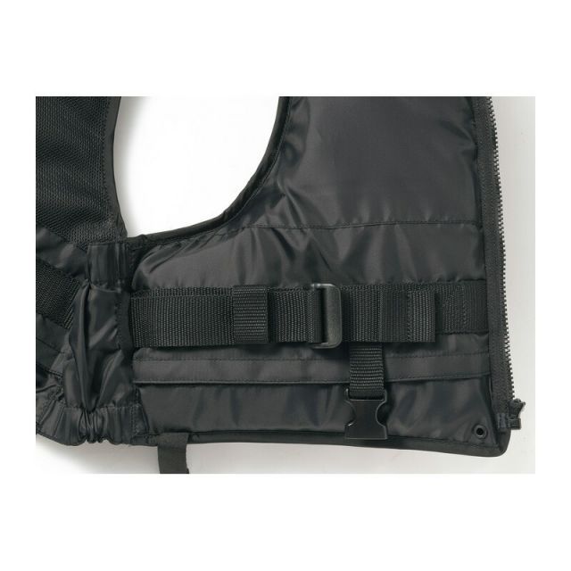 がまかつ GM2189 フローティングベスト L ブラック/レッド | 釣具 釣り