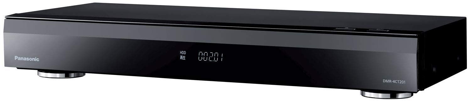 パナソニック 2TB 3チューナー ブルーレイレコーダー 4Kチューナー内蔵 4K放送長時間録画|3番組同時録画対応 4K DIGA DMR-4CT201