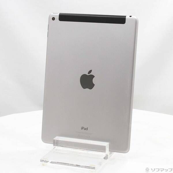 中古品〕 iPad Air 2 64GB スペースグレイ MGHX2J／A SoftBank
